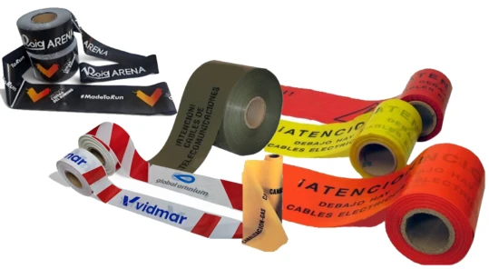 Cintas de balizar y señalización personalizadas