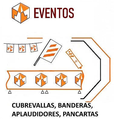 Fabricamos todo tipo de productos reciclables y ecológicos para eventos, cubre vallas, banderas, aplaudidores y pancartas, 