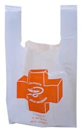 Bolsa de camiseta impresa personalizada