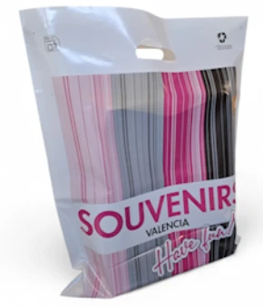Bolsa asa troquelada personalizada