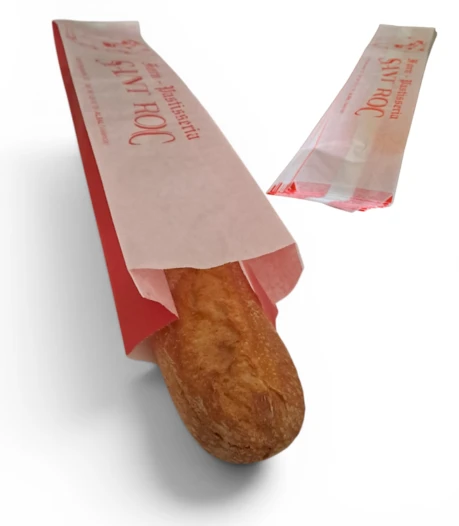 Sobre de papel para barra pan