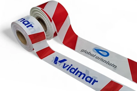 Fabricamos cintas de balizamiento personalizadas