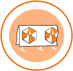 fabricamos cubre vallas para eventos, personalizados, reciclables y ecológicos