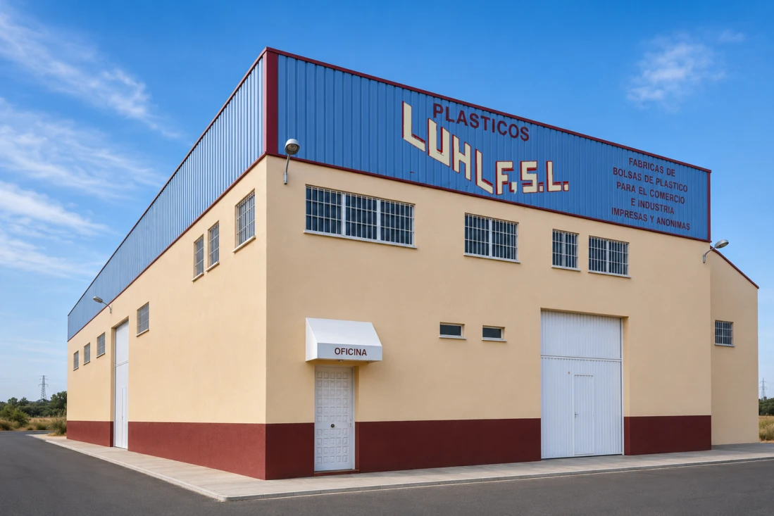Foto de los exteriores de la fabrica